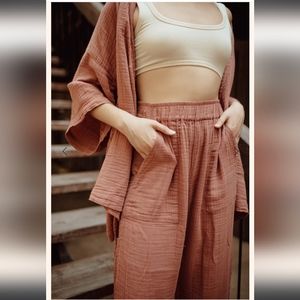 Oddbird Co. Kardes pant Canyon Rose